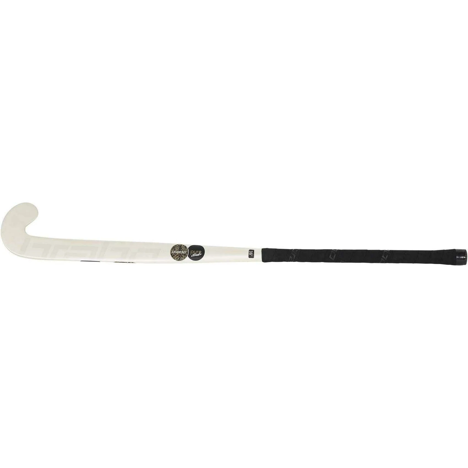 BraboG-Force Pure Studio Leopard Hockeystick Junior Pearl White 4 BraboG-Force Pure Studio Leopard Hockeystick Junior Pearl White - Afbeelding 2