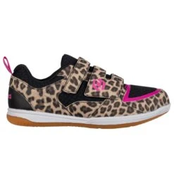 Brabo Velcro Indoor 316.21022 Hockeyschoenen Juniorleopard Pink
