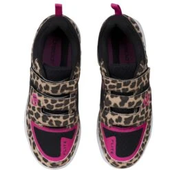 Brabo Velcro Indoor 316.21022 Hockeyschoenen Juniorleopard Pink -Beste Hockey Winkel 129851 505 06 1