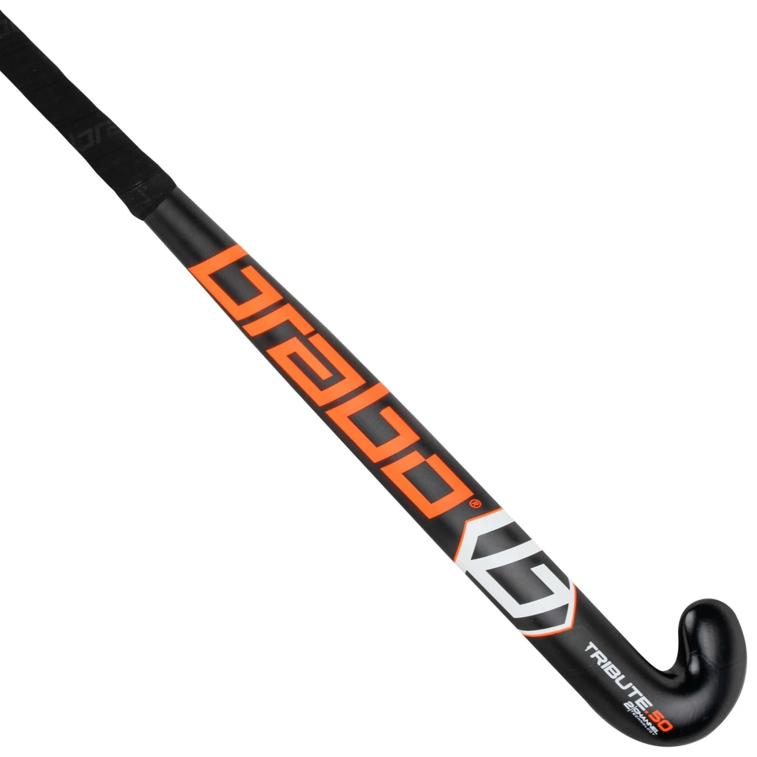 Brabo TC-50 CC Hockeystick Black Orange 3 Brabo TC-50 CC Hockeystick Black Orange