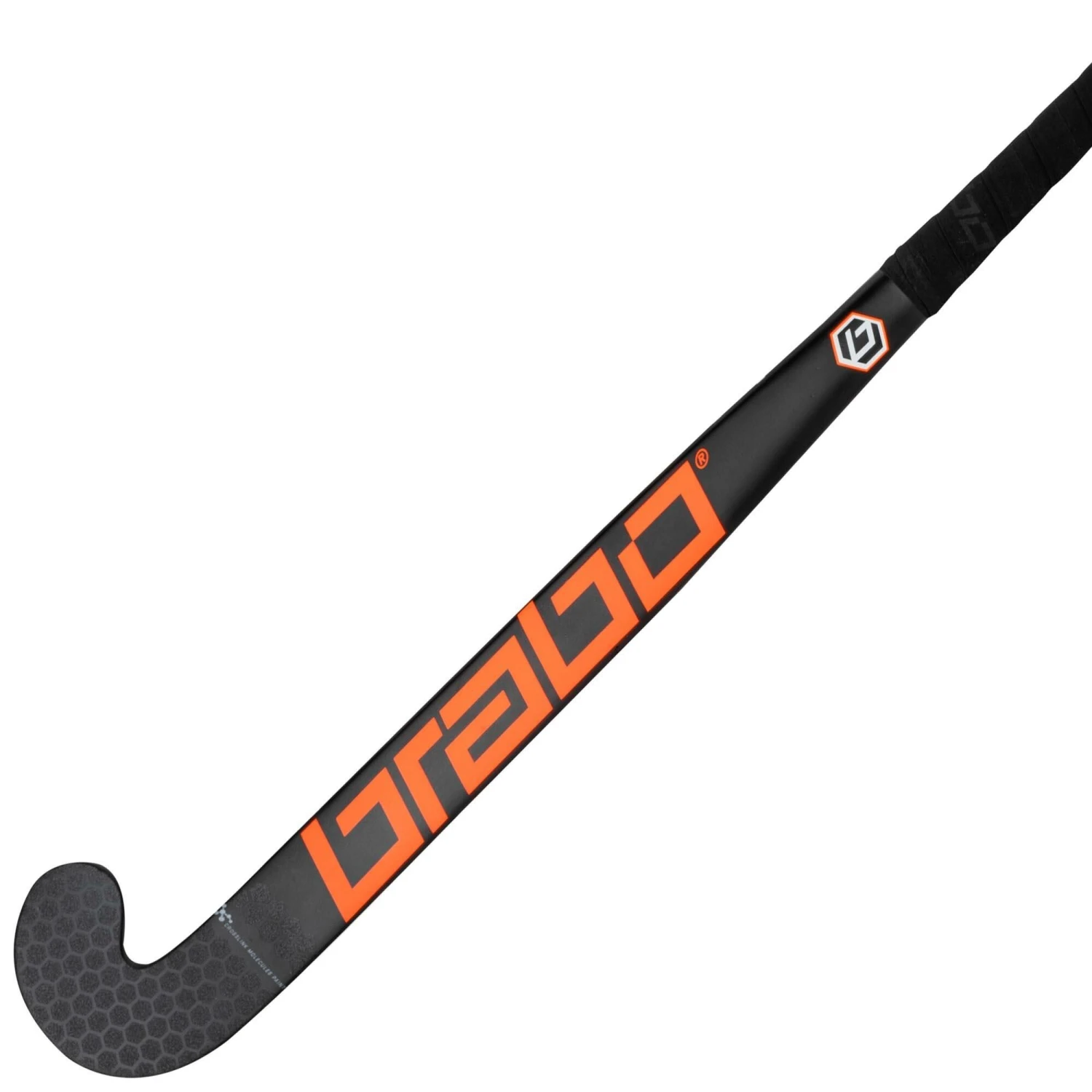 Brabo TC-50 CC Hockeystick Black Orange 4 Brabo TC-50 CC Hockeystick Black Orange - Afbeelding 2