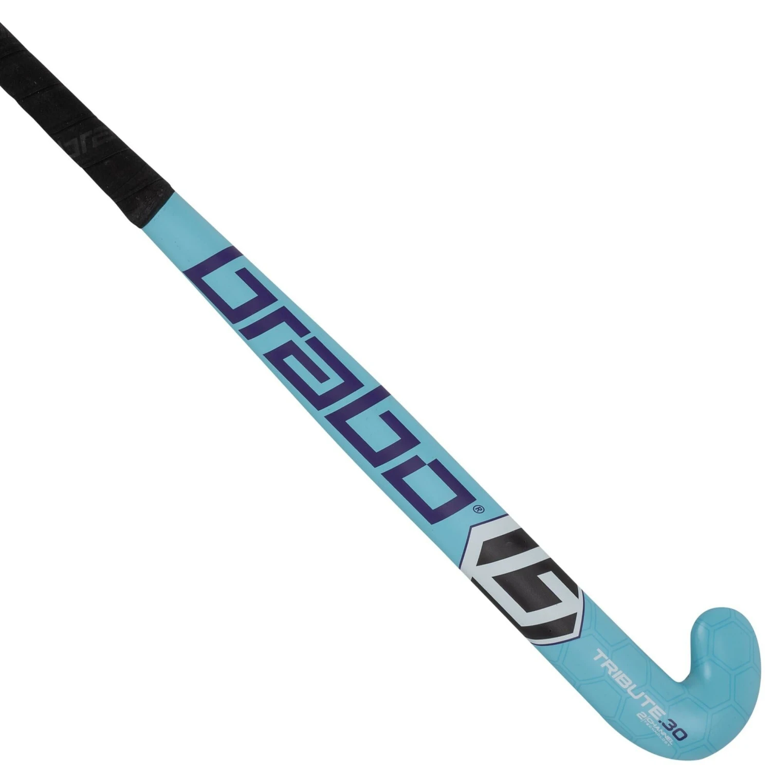 Brabo TC-30 CC Hockeystick Blue Purple 3 Brabo TC-30 CC Hockeystick Blue Purple