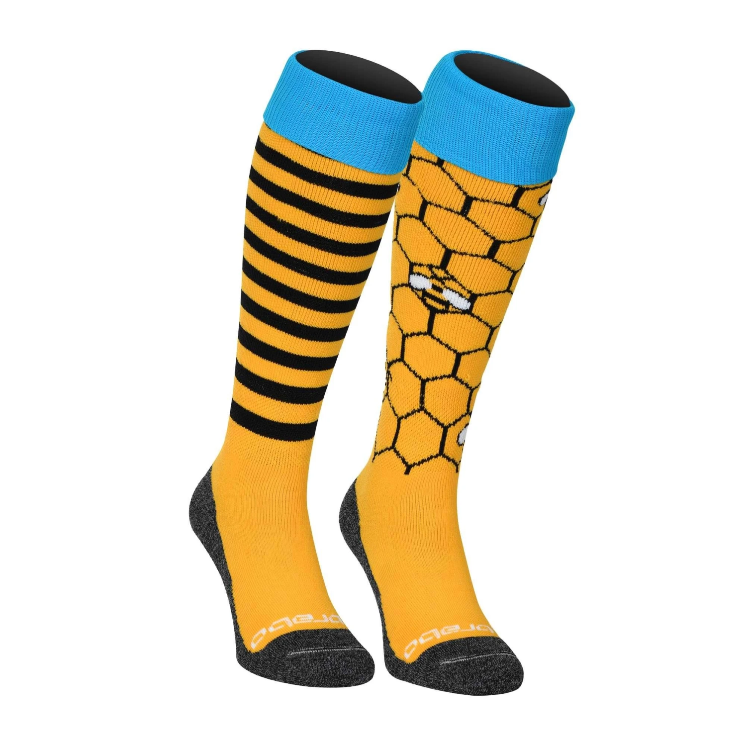 Brabo Bees Hockeysokken 2-pack 3 Brabo Bees Hockeysokken 2-pack