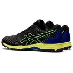 Asics Field Ultimate FF 1111A091 Hockeyschoenen Herenblack Bright Lime -Beste Hockey Winkel 130126 990 04