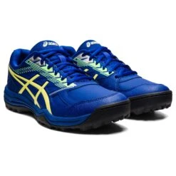 Asics Gel-Lethal Field 1111A0200 Hockeyschoenen Herenmonaco Blue Glow Yellow -Beste Hockey Winkel 130127 200 03