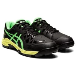 Asics Gel-Peake 1113A023 Hockeyschoenen Heren Blackbright Lime 11 Asics Gel-Peake 1113A023 Hockeyschoenen Heren Blackbright Lime -Beste Hockey Winkel 130129 990 03
