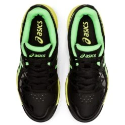 Asics Gel-Peake GS 1114A0165 Hockeyschoenen Juniorblack Bright Lime -Beste Hockey Winkel 130135 990 05