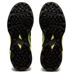Asics Gel-Peake GS 1114A0165 Hockeyschoenen Juniorblack Bright Lime -Beste Hockey Winkel 130135 990 07