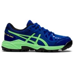 Asics Gel-Peake GS 1114A0165 Hockeyschoenen Juniormonaco Blue Bright Lime