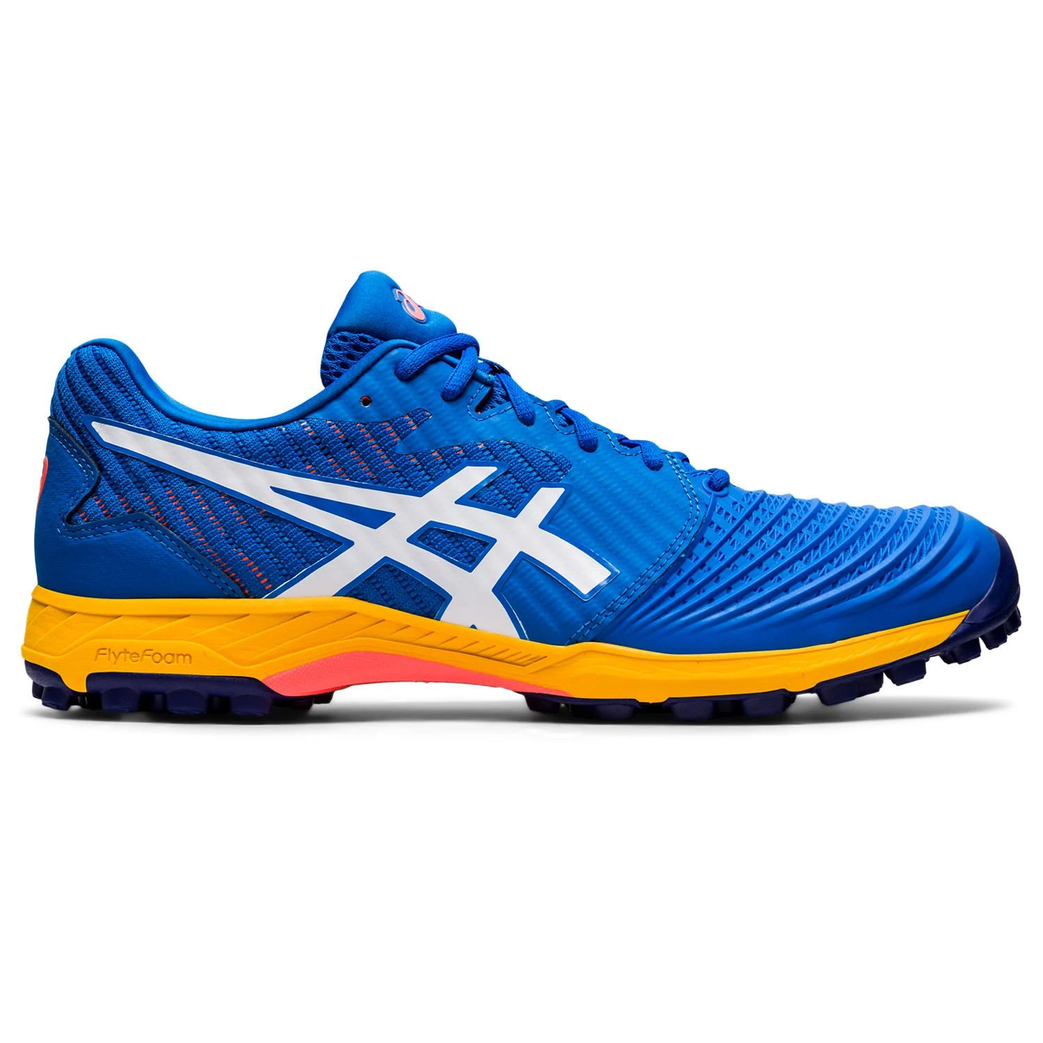 Asics Field Ultimate FF 1111A091 Hockeyschoenen Heren Electric Blue White 3 Asics Field Ultimate FF 1111A091 Hockeyschoenen Heren Electric Blue White