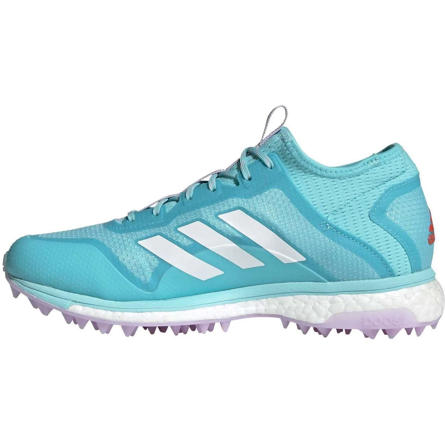 Adidas Fabela X Empower FZ5345 Hockeyschoenen Damespulse Aqua 4 Adidas Fabela X Empower FZ5345 Hockeyschoenen Damespulse Aqua - Afbeelding 2