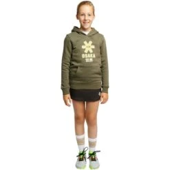 Osaka Classic Logo Hooded Hockeytrui Junior Khaki