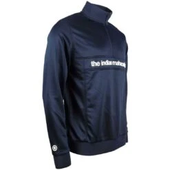 The Indian MaharadjaPoly Terry Half Zip Hockeytrui Heren Navy -Beste Hockey Winkel 130771 200 02