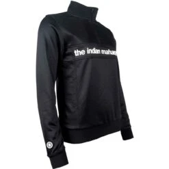 The Indian MaharadjaPoly Terry Half Zip Hockeytrui Dames Black -Beste Hockey Winkel 130776 990 03