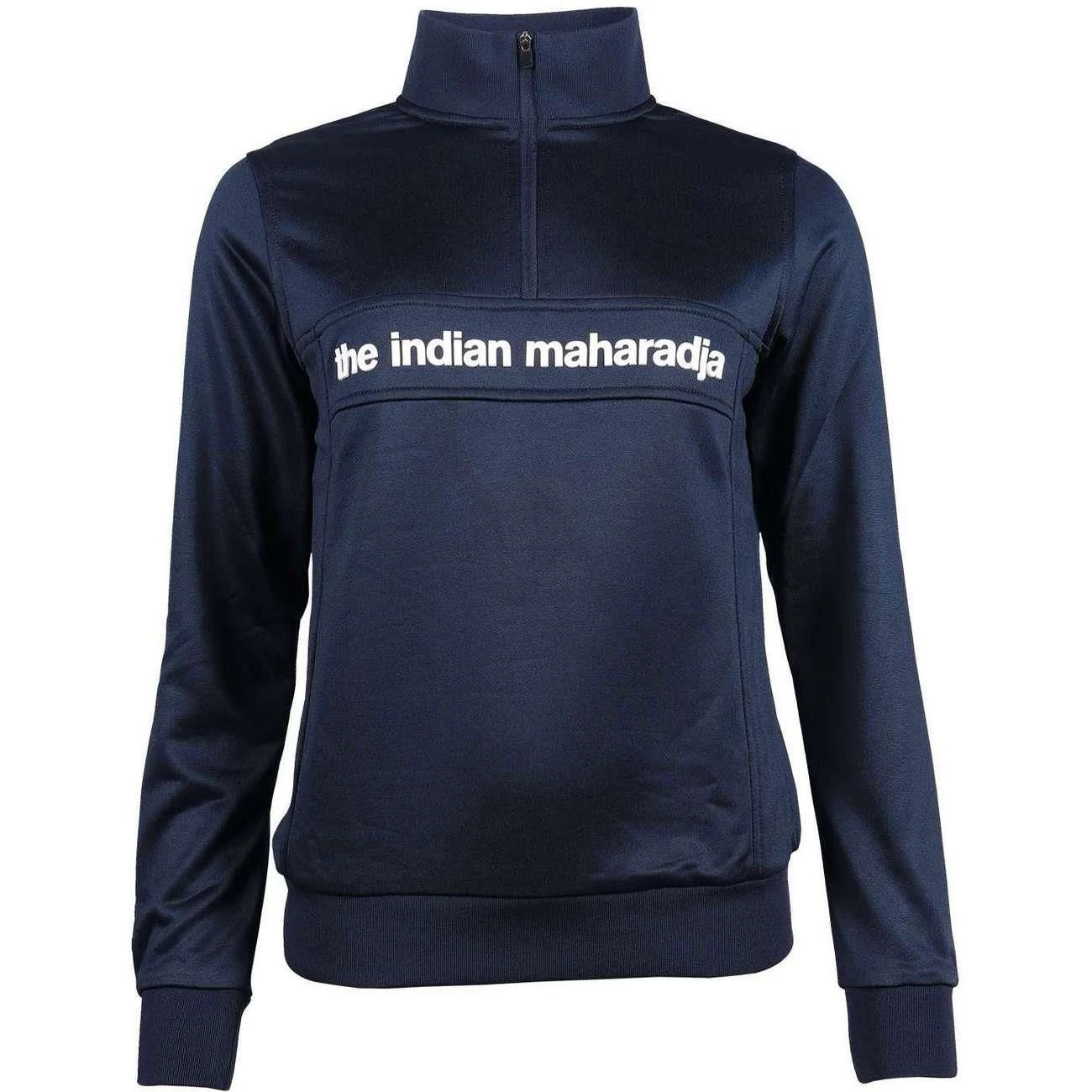 The Indian MaharadjaPoly Terry Half Zip Hockeytrui Dames Navy 3 The Indian MaharadjaPoly Terry Half Zip Hockeytrui Dames Navy