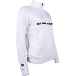 The Indian MaharadjaPoly Terry Half Zip Hockeytrui Dames White -Beste Hockey Winkel 130778 100 03