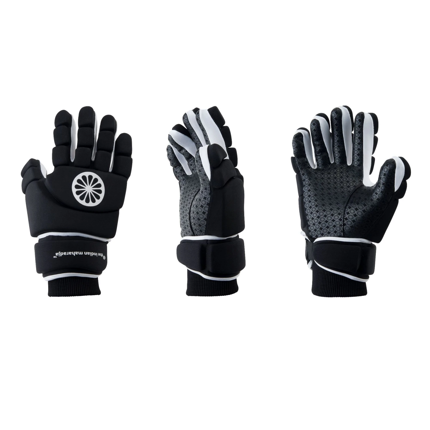 The Indian MaharadjaGlove PRO Full Finger Right Hockeyhandschoen Black 6 The Indian MaharadjaGlove PRO Full Finger Right Hockeyhandschoen Black - Afbeelding 4
