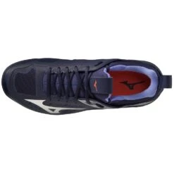 Mizuno Wave Panthera X1GA2010 Hockeyschoenen Blue Tech Green Lolite -Beste Hockey Winkel 150906 200 03