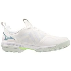 Mizuno Wave Panthera X1GA2010 Hockeyschoenen White Gridge Patina Green