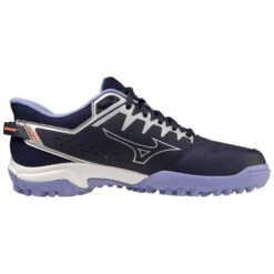 Mizuno Wave Lynx 2 X1GC2330 Hockeyschoenen Junior Eblue Techgreen Lolite