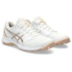 Asics Field Ultimate FF 2 1112A047 Hockeyschoenen Dames White Champagne 10 Asics Field Ultimate FF 2 1112A047 Hockeyschoenen Dames White Champagne -Beste Hockey Winkel 152333 100 03