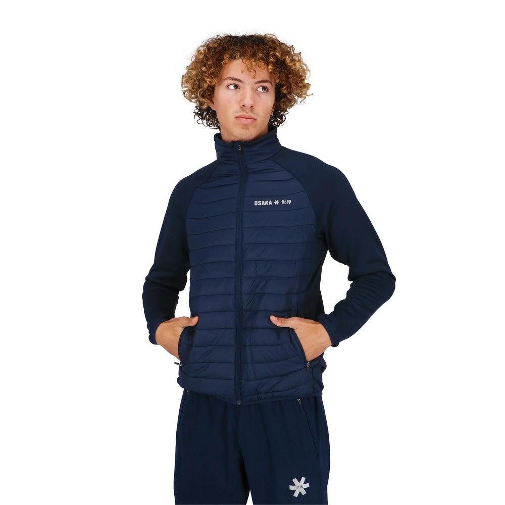 Osaka Hybrid Trainingsjack Heren Navy 5 Osaka Hybrid Trainingsjack Heren Navy - Afbeelding 3